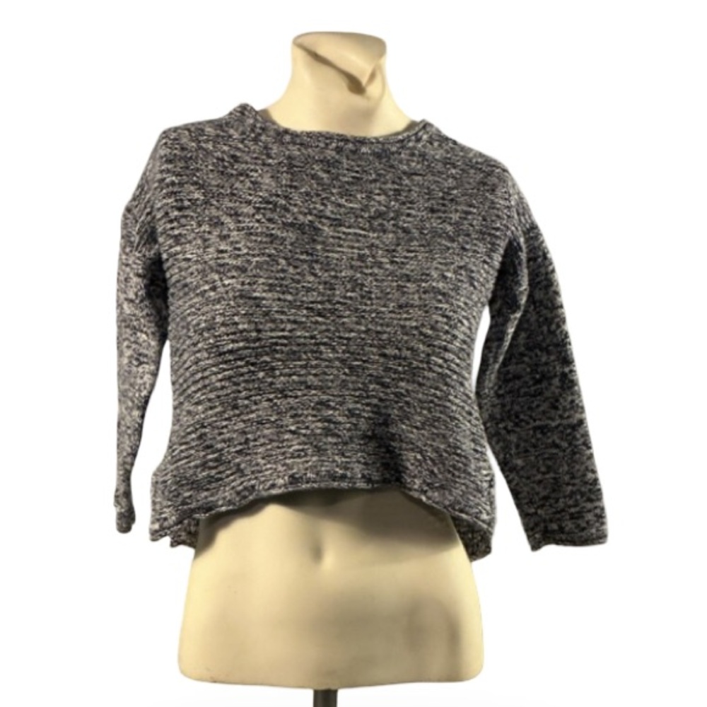 Old Navy Marled Crewneck Sweater - Gray